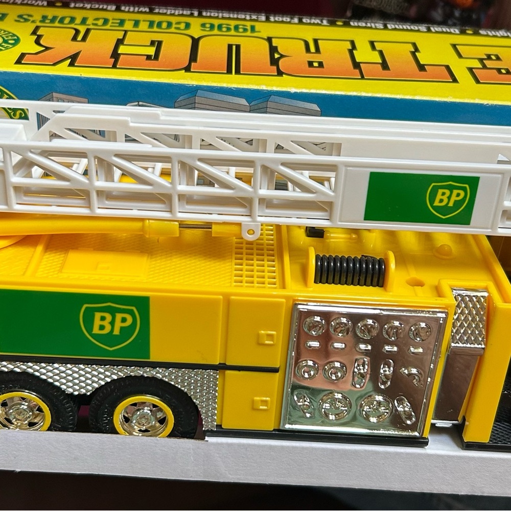 Fire Truck Toy - Red and Yellow - Picture 2 of 10